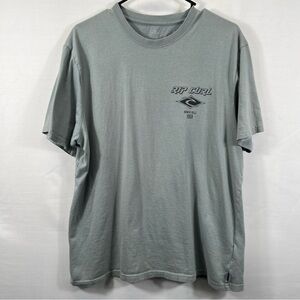 Rip Curl Men's Light Gray Short Sleeve Tee 0856